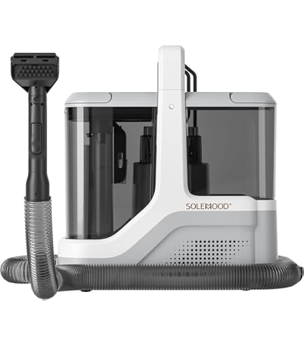 Amazon | 【常温式×17000Pa超強吸引力】SOLEMOOD カーペットクリーナー